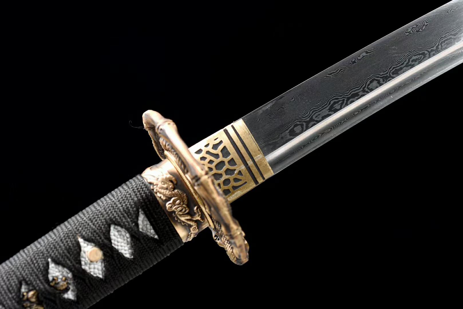 The Takehebi Handmade Katana Pattern Steel