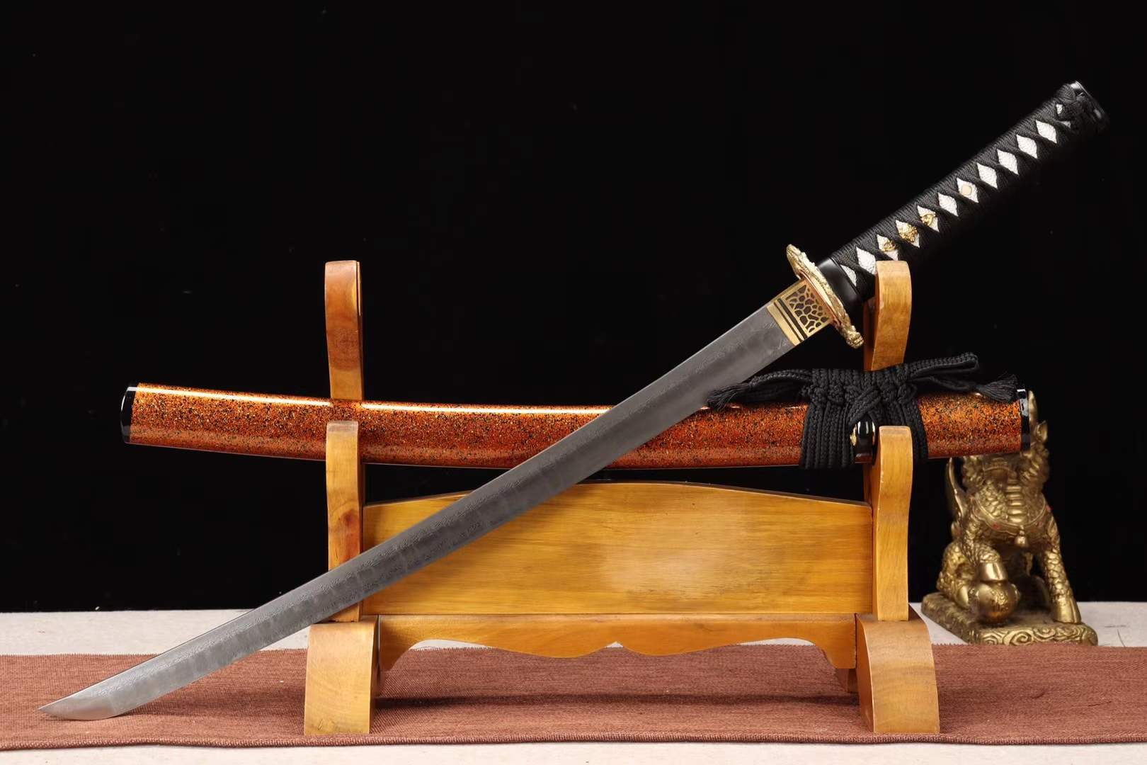 The Kage Kimeru Handmade Katana T8 Manganese Steel