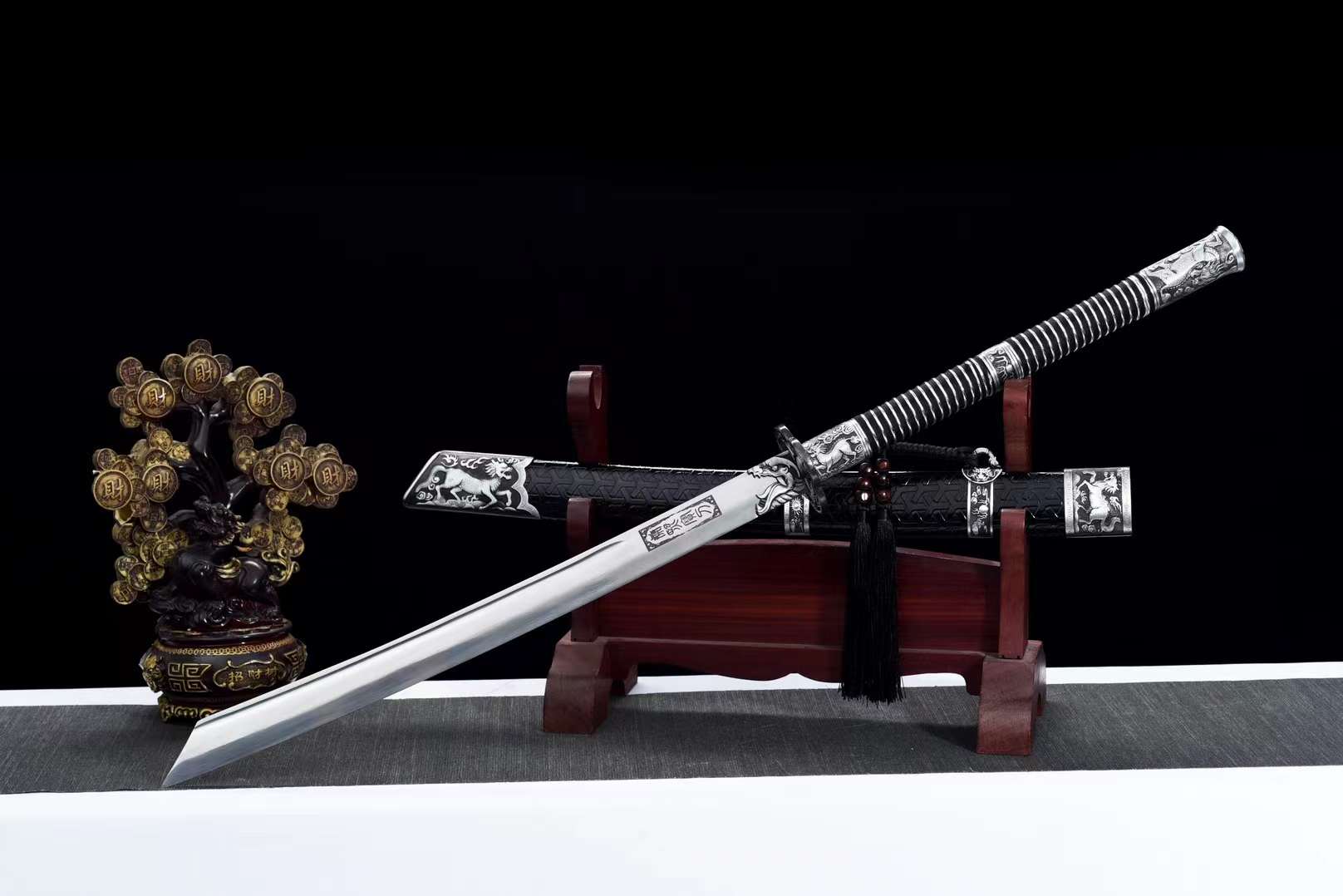 The Kun Watashi Handmade Chinese Dao Manganese Steel-Romance of Men