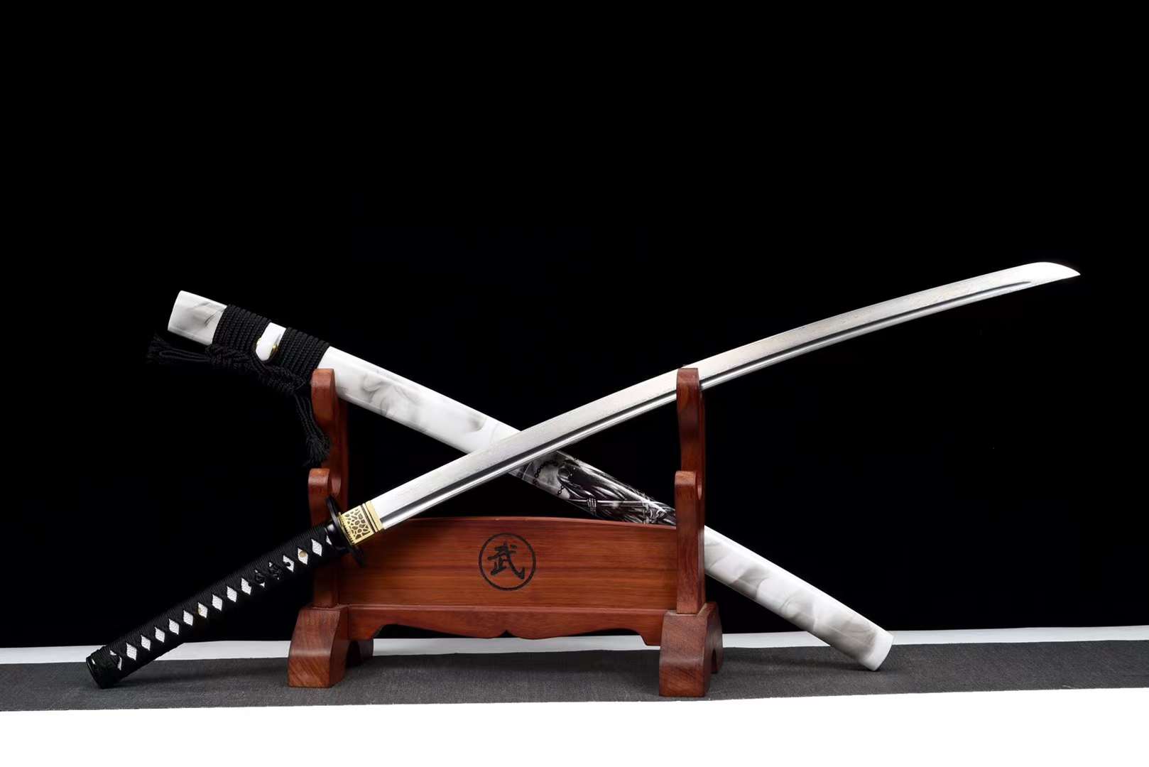 The Asashinkurido Handmade Katana Pattern Steel