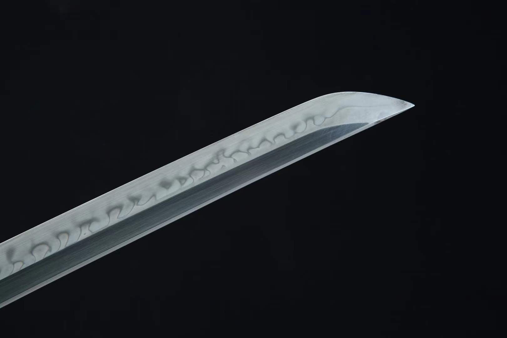 The Kage Noakuma Handmade Katana Clay Tempered T10 Steel