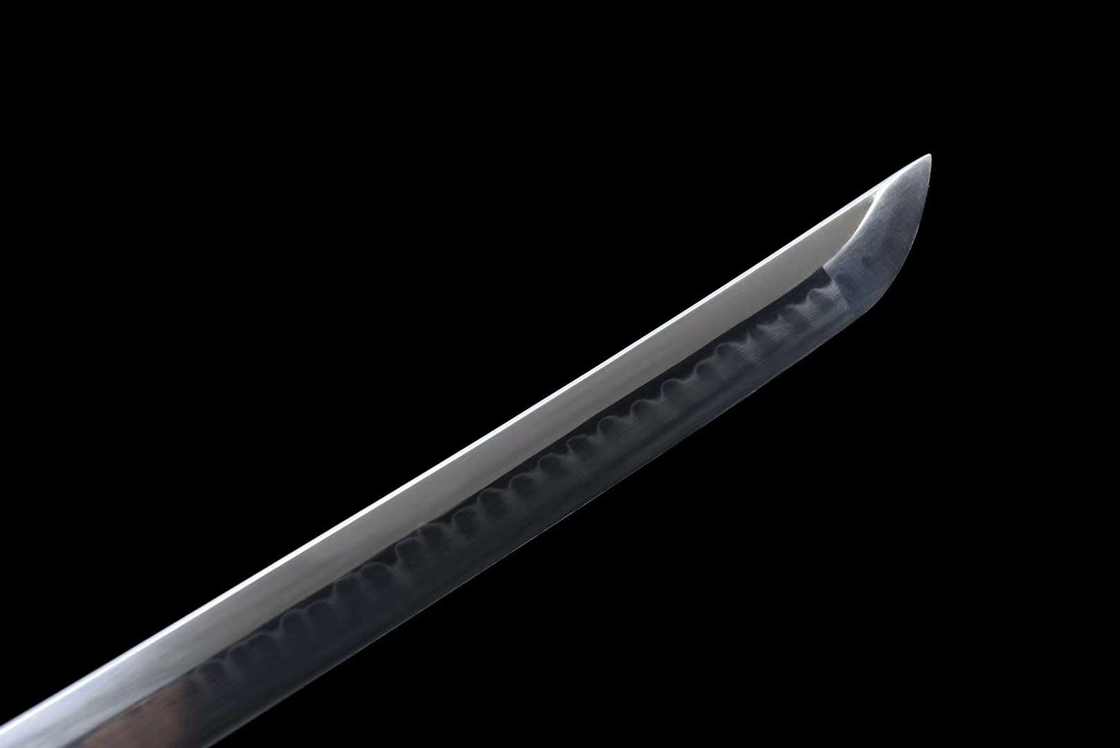 The Rakki Koi  Handmade Katana Clay Tempered T10 Steel