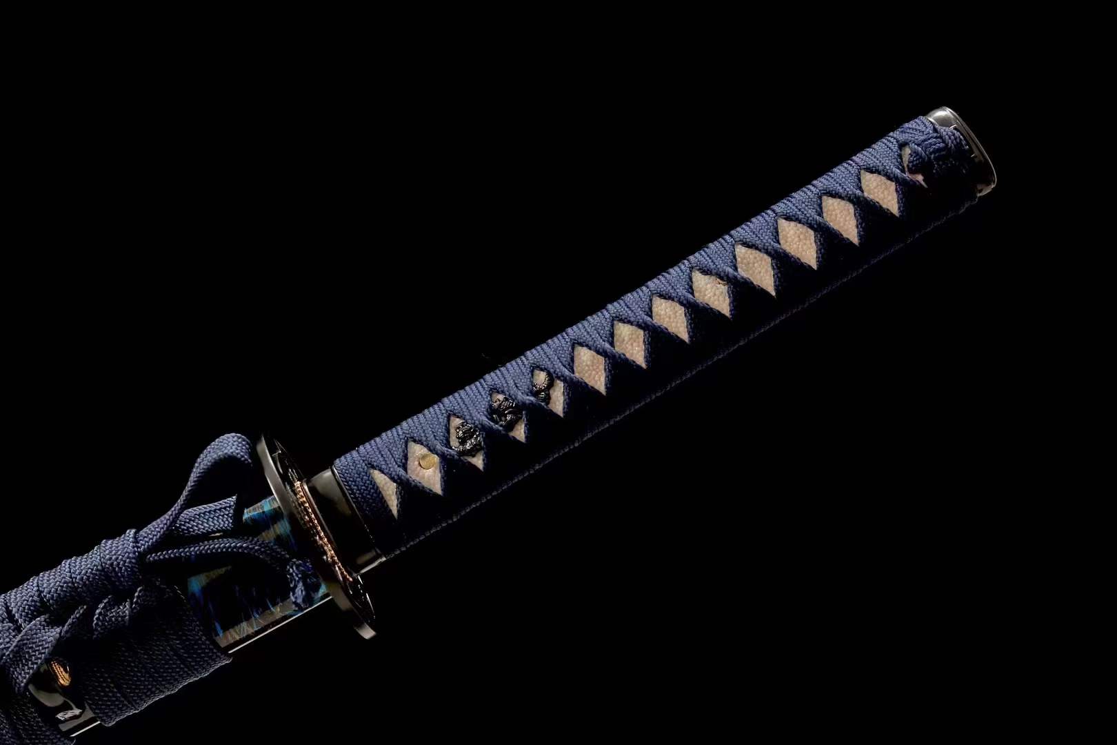 The Ranmin Handmade Katana Clay Tempered T10 Steel
