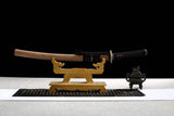 The Batsusora Handmade Katana Wakizashi Clay Tempered T10 Steel