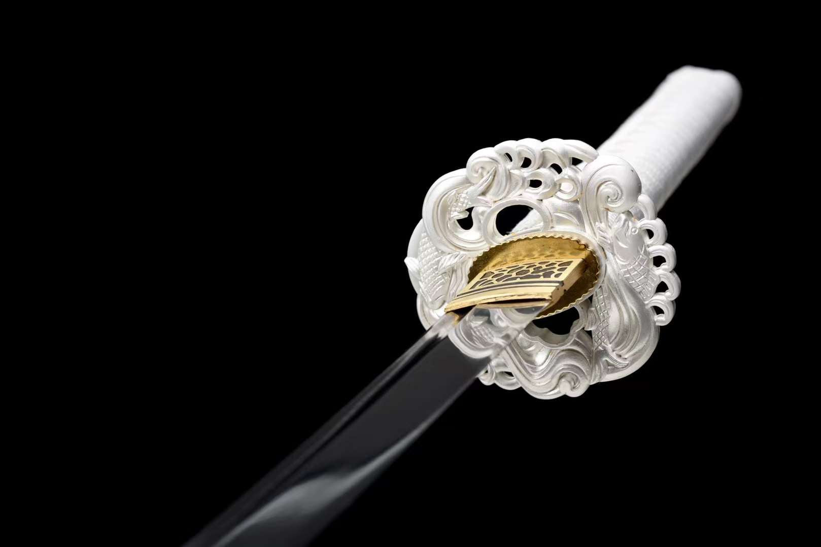 The Uosakana Handmade Katana Spring Steel