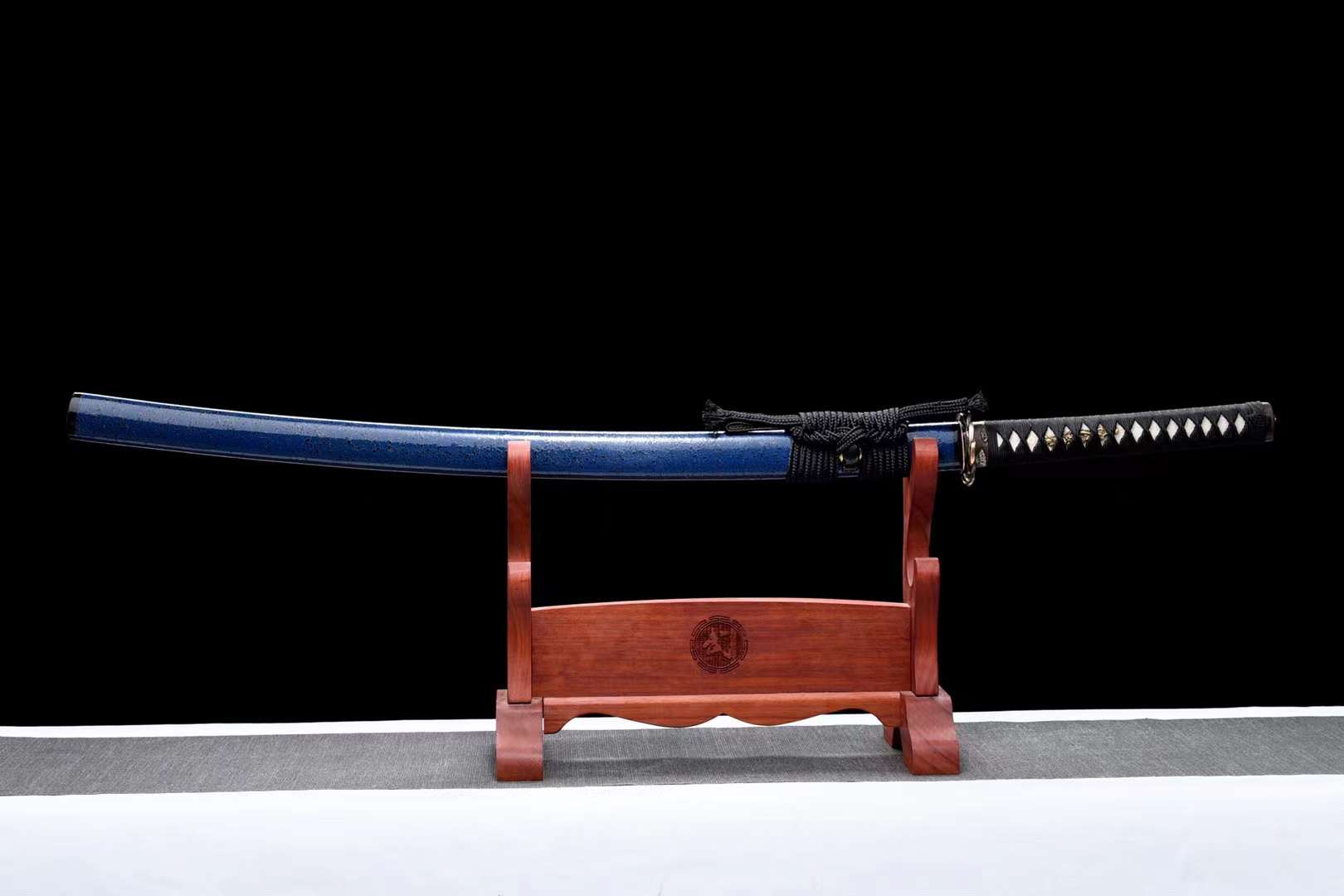 The Kawasukunisuke Handmade Katana Clay Tempered T10 Steel