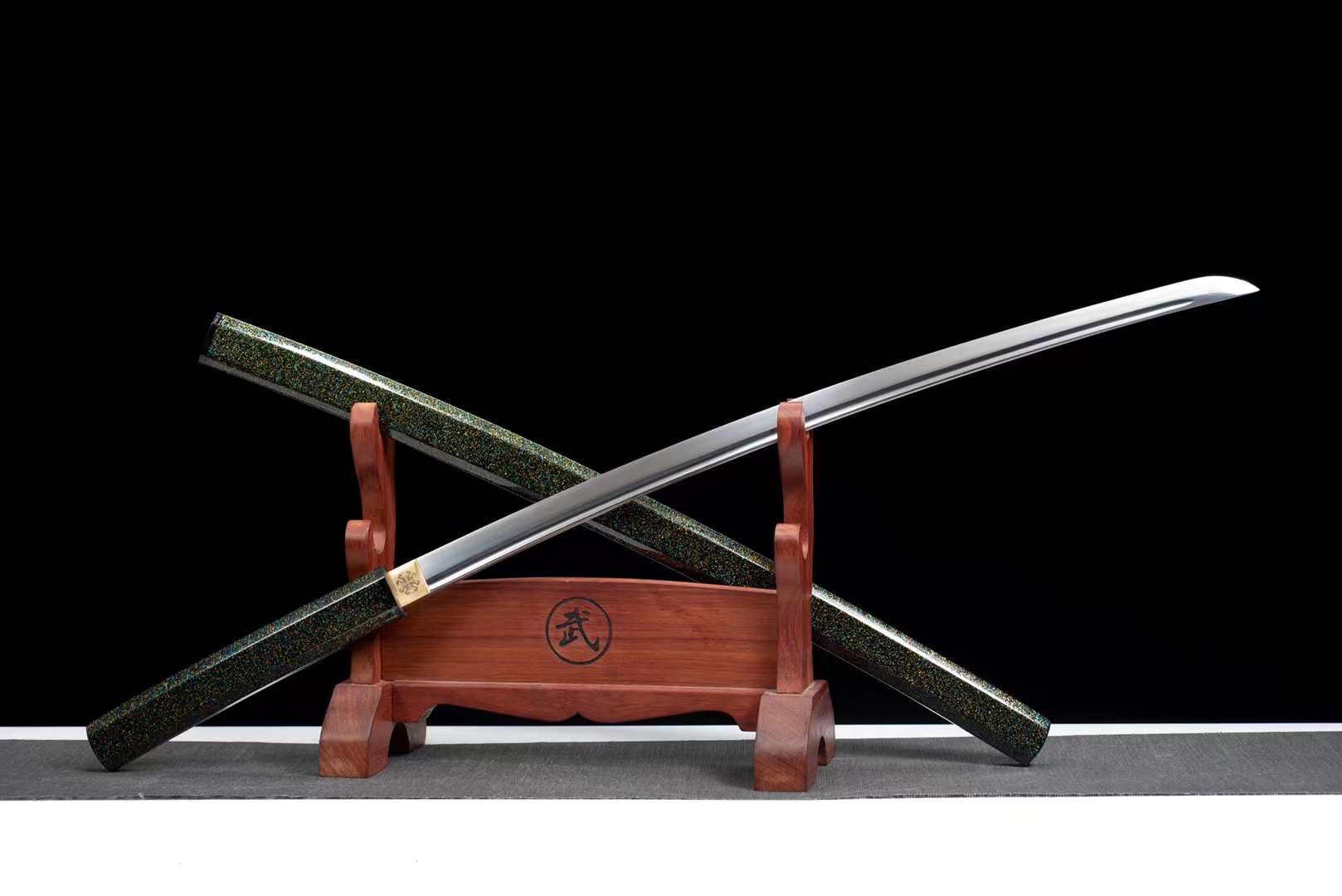 The Hisui Yosei Handmade Katana Spring Steel