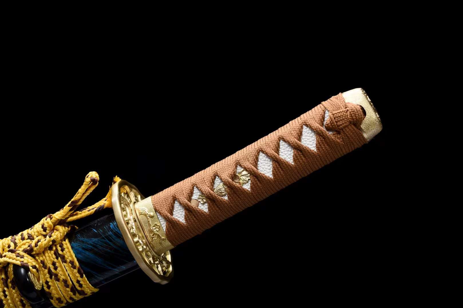 The Gorudo Ume Handmade Tanto Katana Clay Tempered T10 Steel
