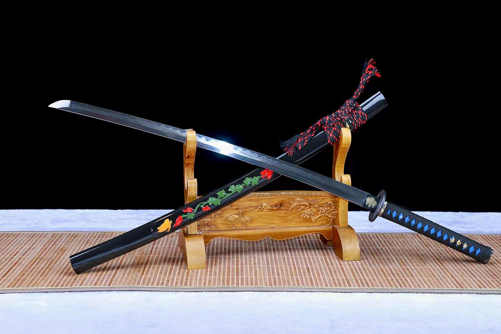 The Unahana Handmade Katana Pattern Steel