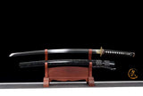 The Mozun Senshi Handmade Katana Clay Tempered T10 Steel