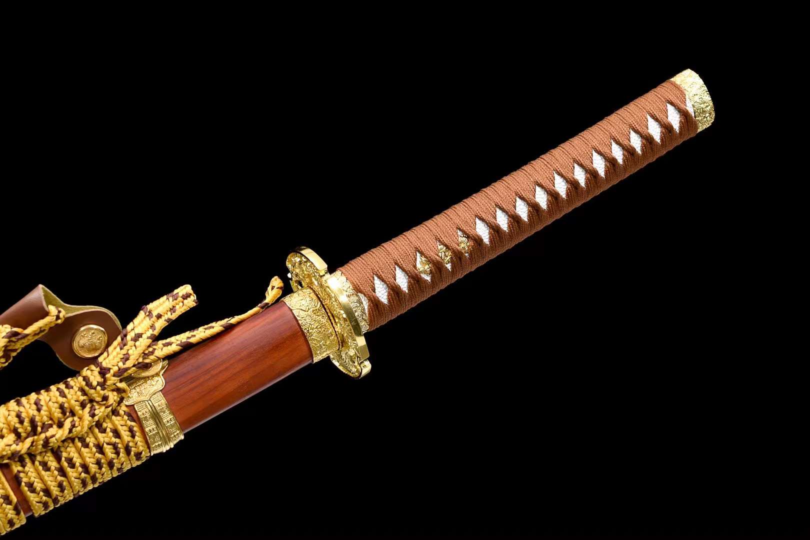 The Gorudendoga Handmade Katana Set Clay Tempered T10 Steel