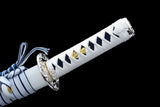 The Shiroi Sakura Handmade Tanto Katana Manganese Steel