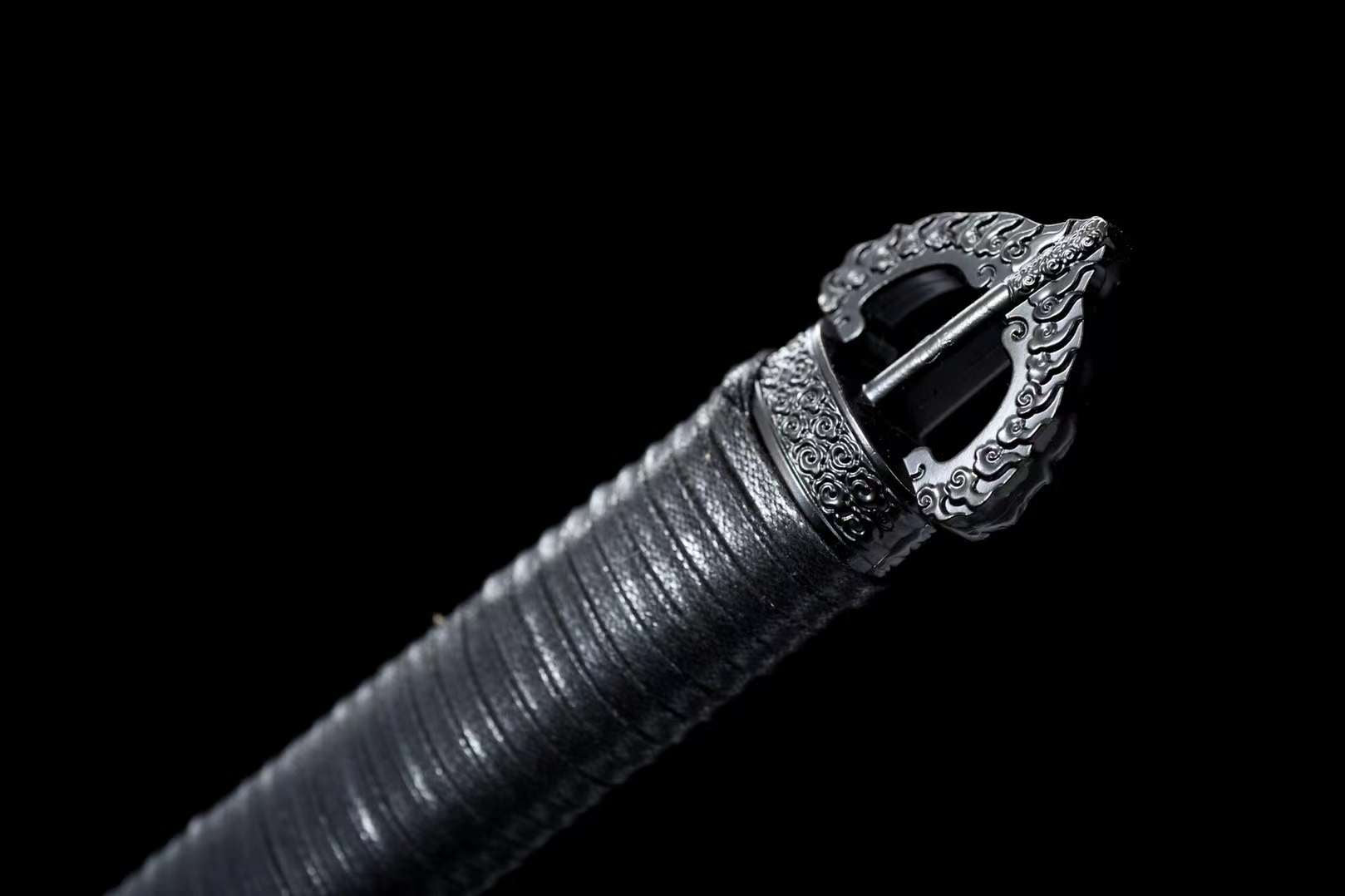 The Ruyi Gorudenfupu Handmade Ninjato Pattern Steel