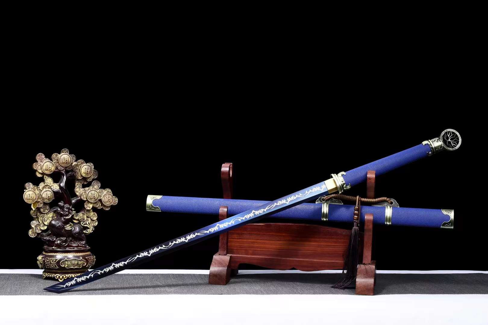 The Ringu Ibara Handmade Chinese Dao Manganese Steel