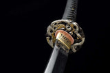 The Doragon Kingu Handmade Katana Clay Tempered T10 Steel