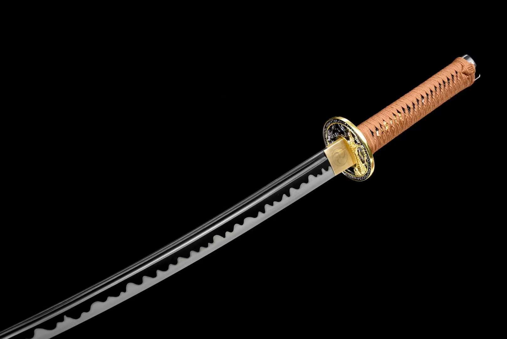 The Torawa Chikara Handmade Katana Wakizashi Manganese Steel