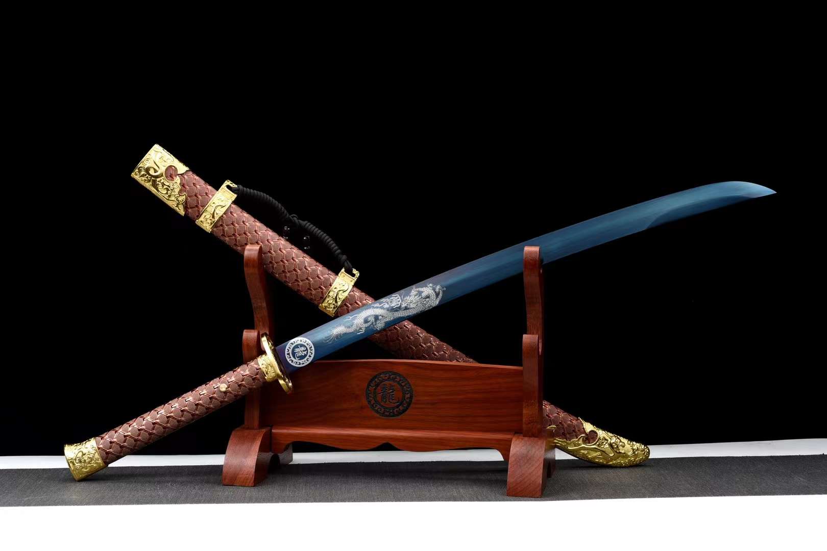 The Doragon Senso Oburedo Handmade Chinese Dao Spring Steel-Romance of Men
