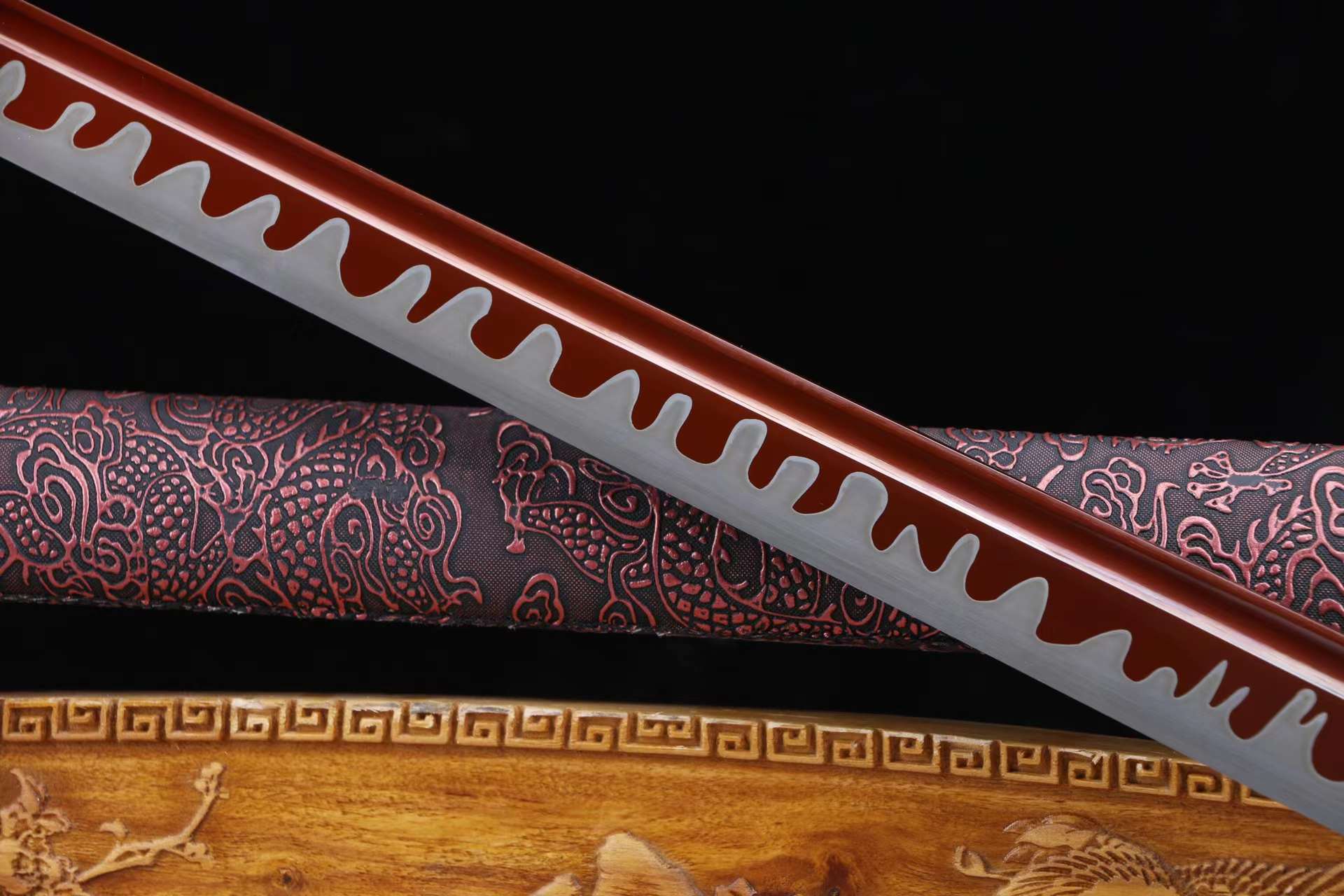 The Fayiasutikku Handmade Ninjato Manganese Steel