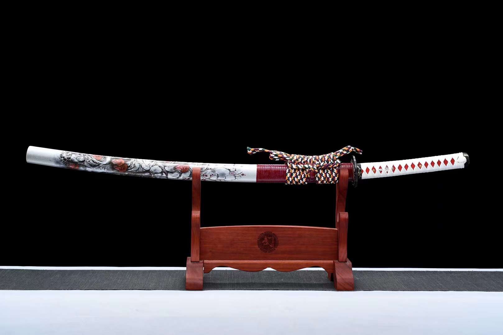 The Suzawa Eiyuki Handmade Katana Clay Tempered Pattern Steel