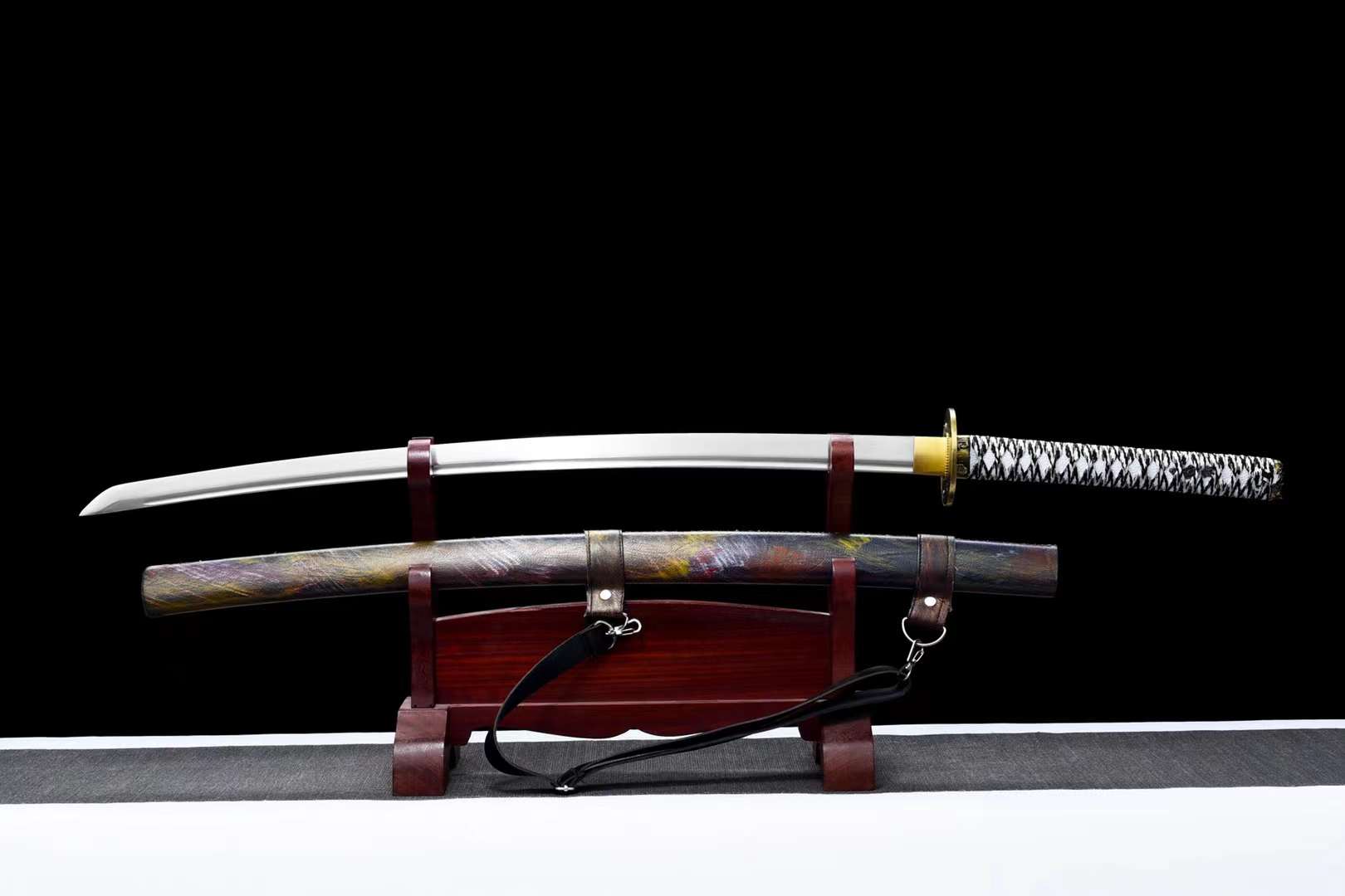 The Motokawa Gyanguson Handmade Katana High Carbon Steel-Romance of Men