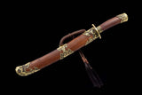 The Soryu Handmade Small Chinese Dao T10 Steel-Romance of Men