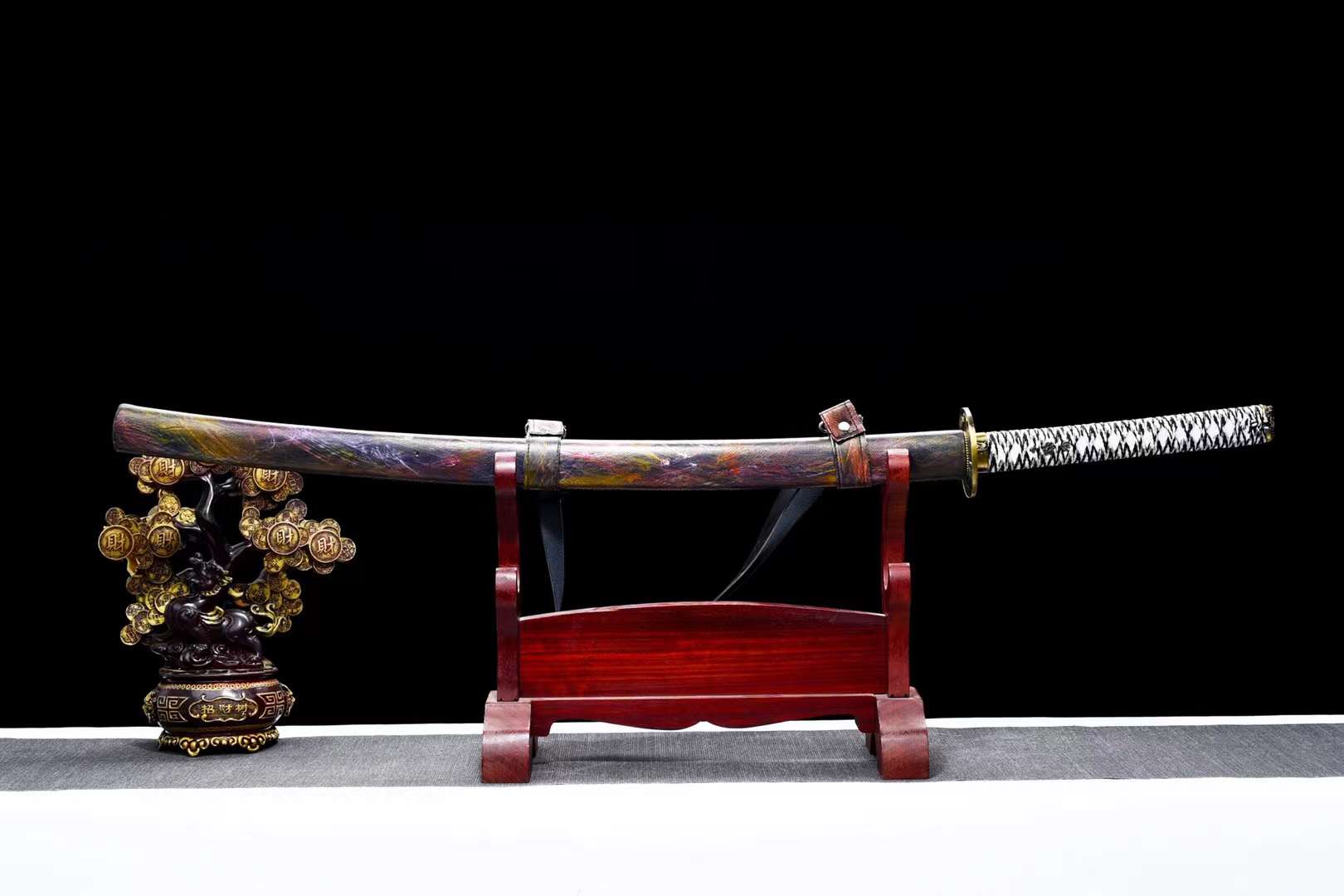 The Motokawa Gyanguson Handmade Katana High Carbon Steel-Romance of Men