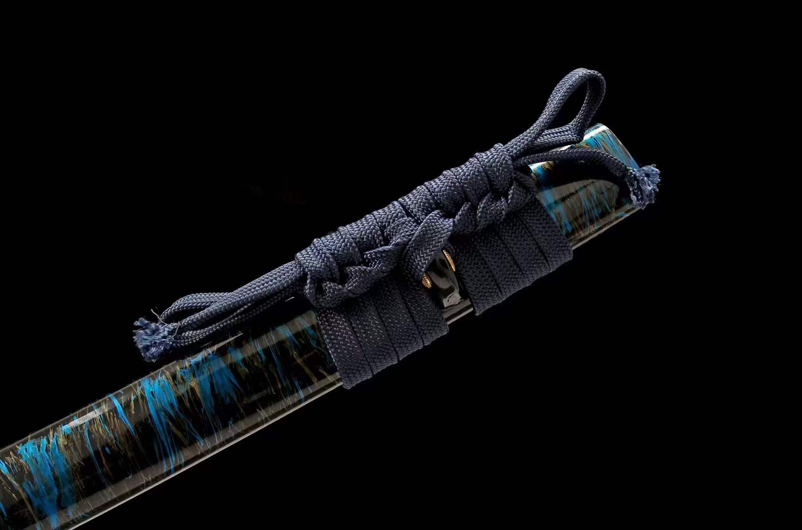 The Ranmin Handmade Katana Clay Tempered T10 Steel