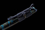 The Ranmin Handmade Katana Clay Tempered T10 Steel