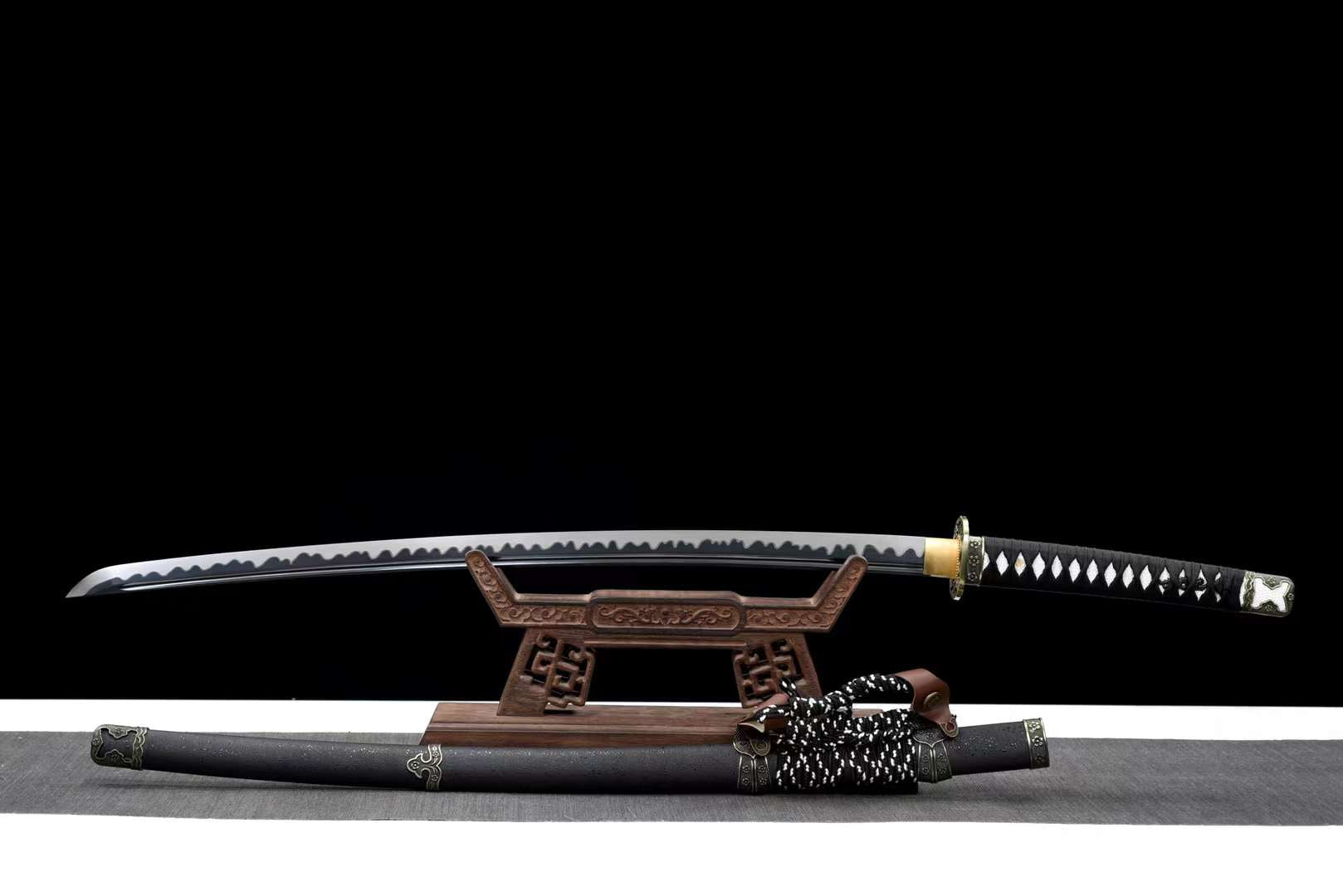 The Shimo Tamashi Handmade Katana Manganese Steel-Romance of Men