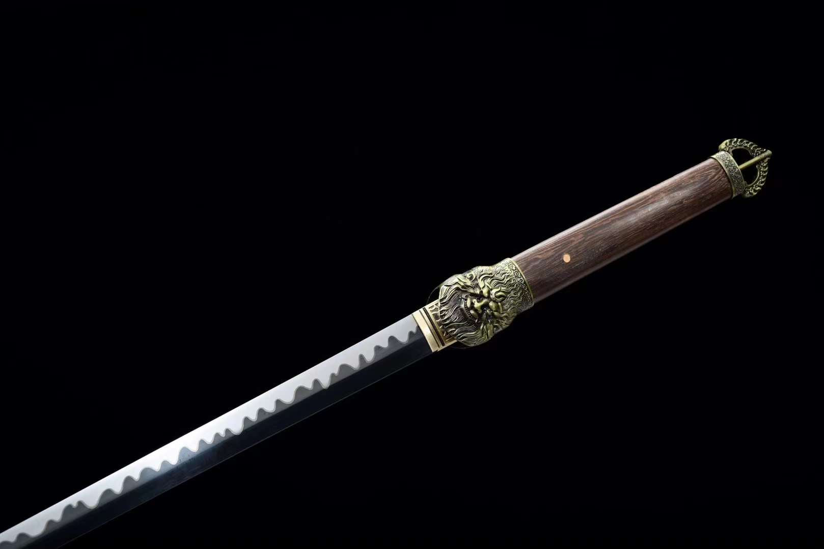 The Supamaji Kumonki Handmade Ninjato Wakizashi Spring Steel