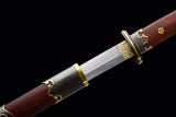 The Ringuheddona Handmade Chinese Tang Dao Pattern Steel