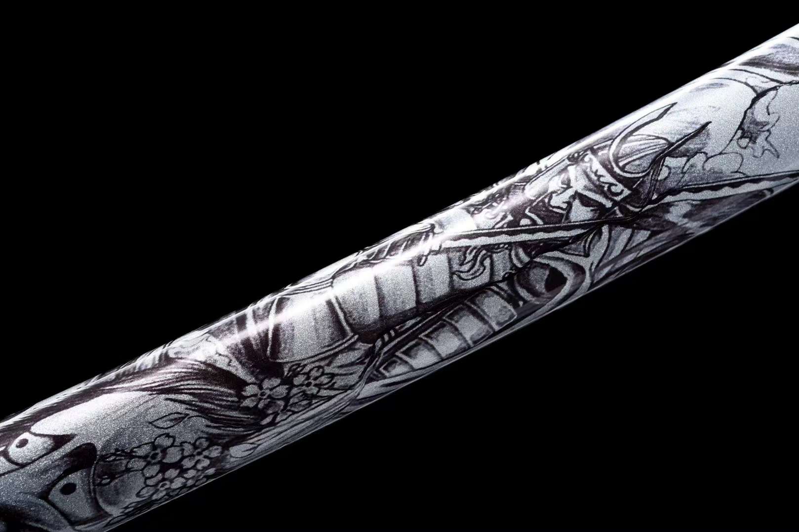 The Fukugi Handmade Katana Pattern Steel