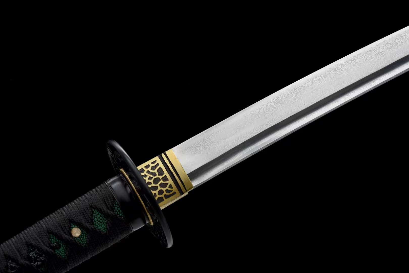 The Fenikkusu Feza Handmade Katana Pattern Steel