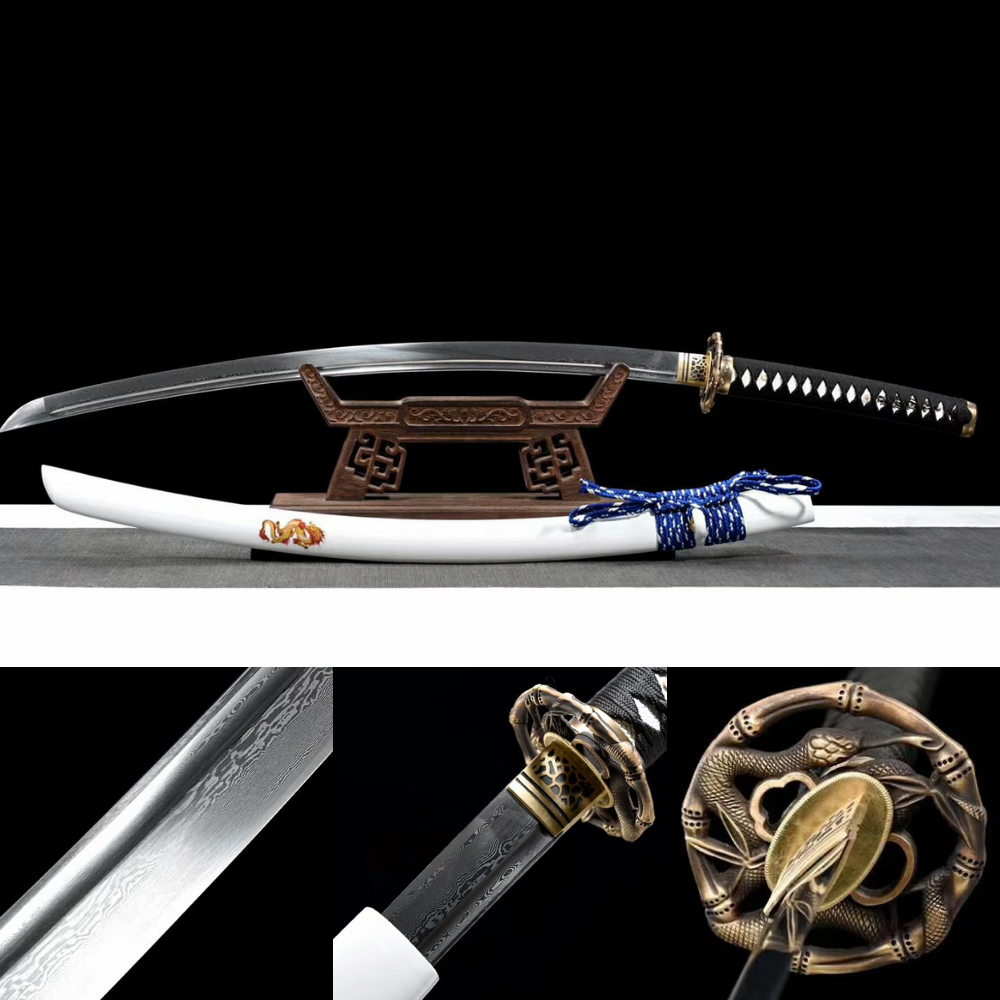The Takehebi Handmade Katana Pattern Steel