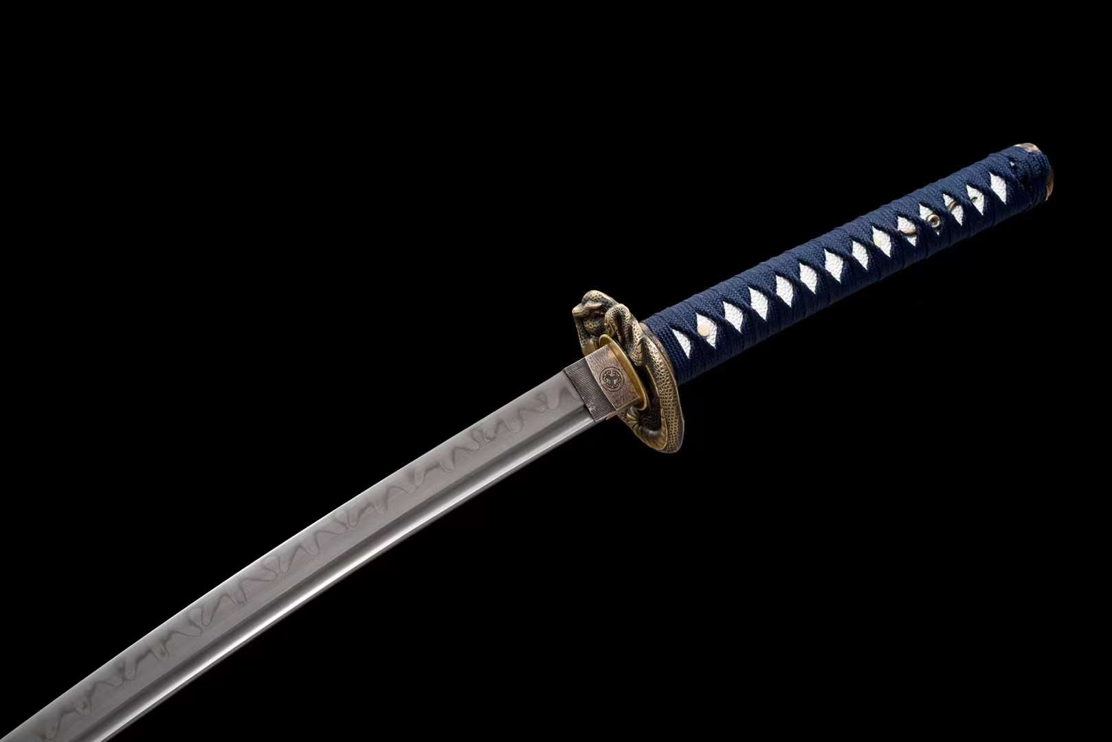 The Fushiginah Handmade Katana Clay Tempered T10 Steel
