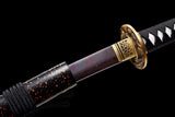 The Ukiyoemidou Handmade Katana Wakizashi Pattern Steel