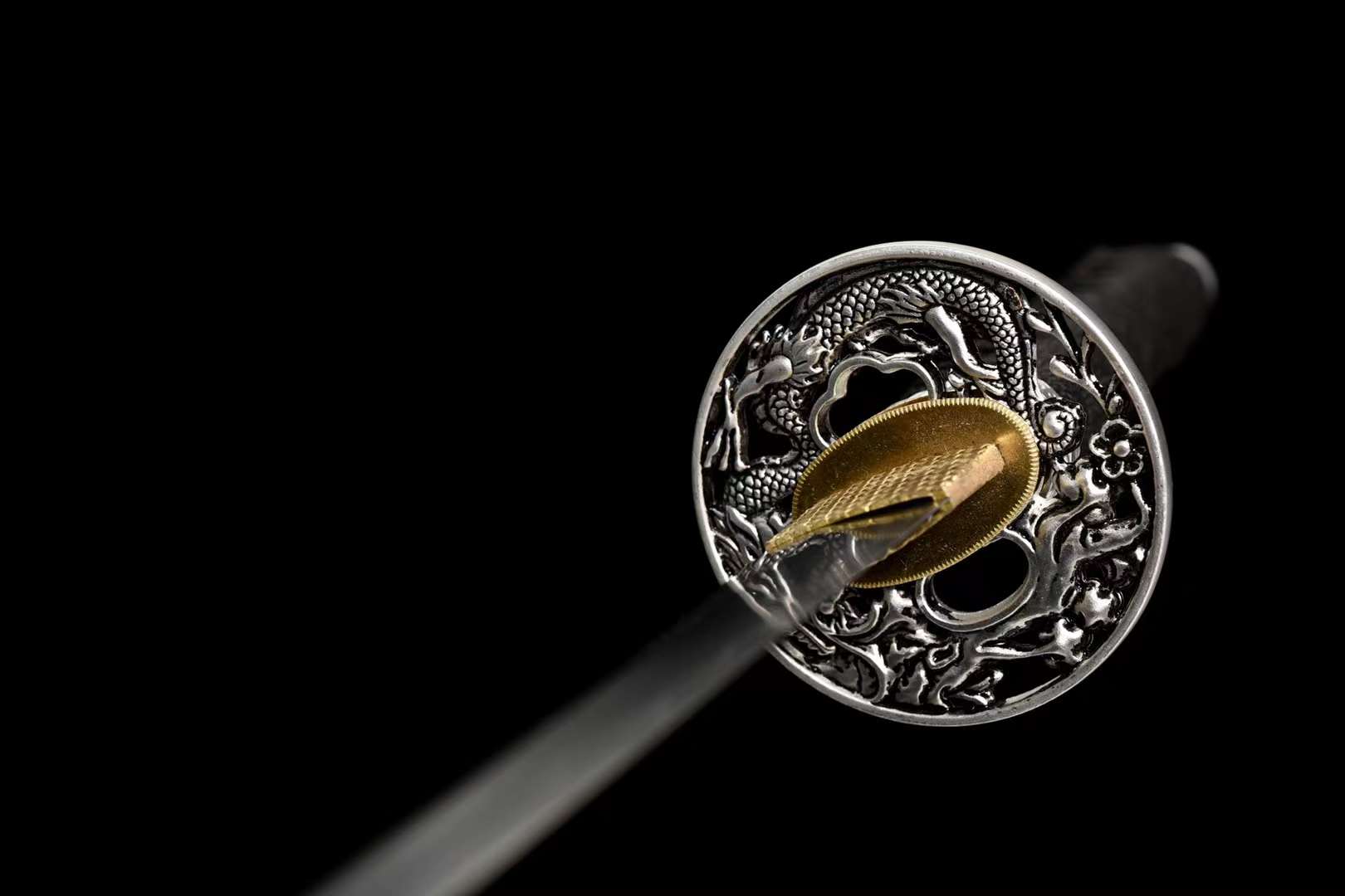 The Horidoragon Yuisho Handmade Katana Wakizashi Pattern Steel