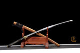 The Boryu Senshi Handmade Katana Clay Tempered T10 Steel