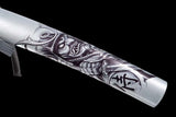 The Yureibokusa Handmade Tanto Katana Manganese Steel