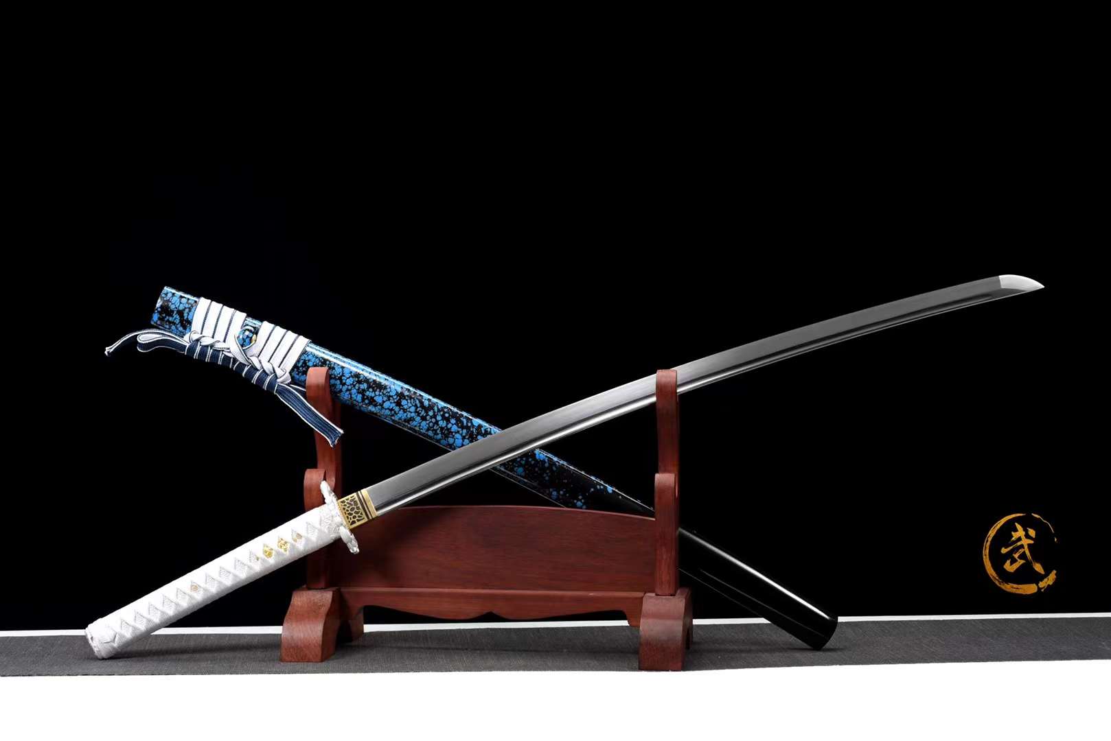 The Uosakana Handmade Katana Spring Steel