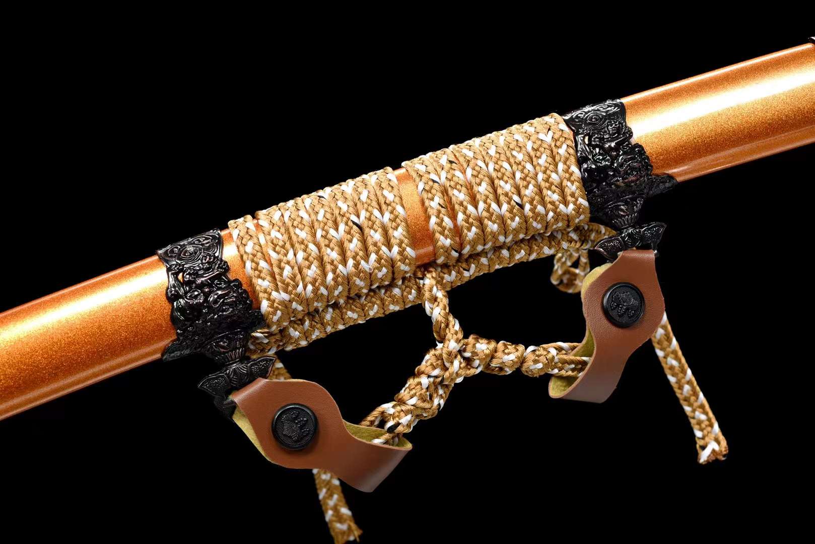 The Koganegiku Handmade Katana Spring Steel