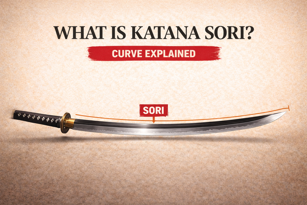 Katana Sori The distinctive curve that makes samurai sword unique