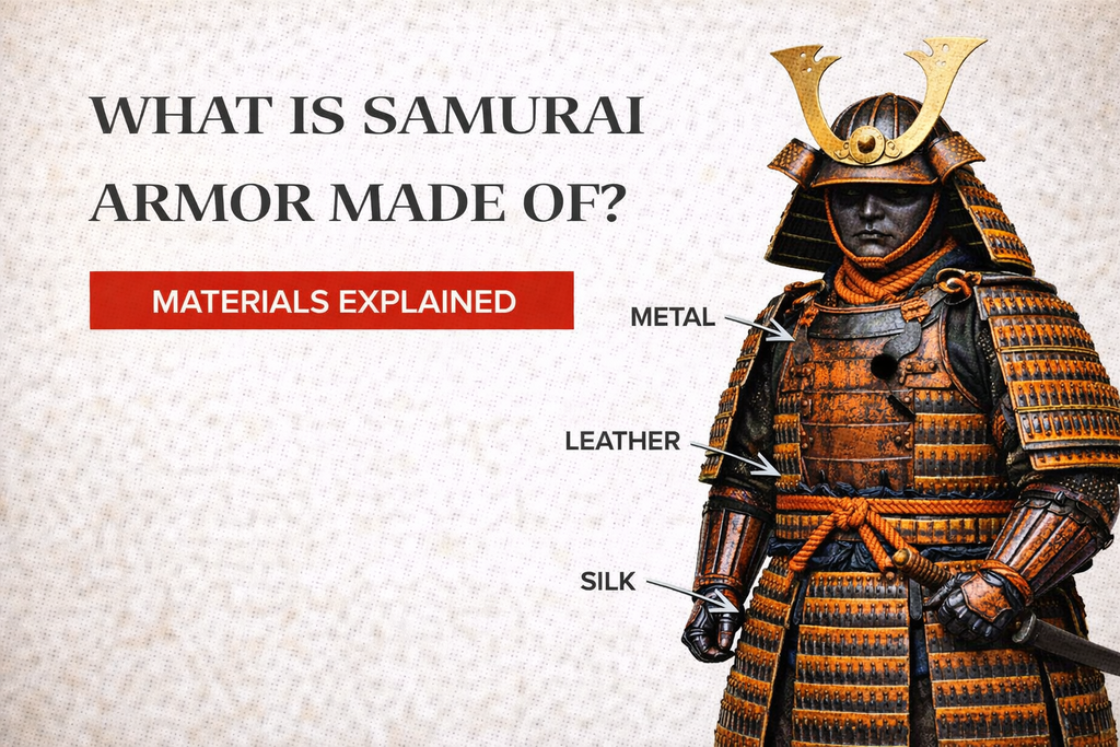 what is samurai armor made of