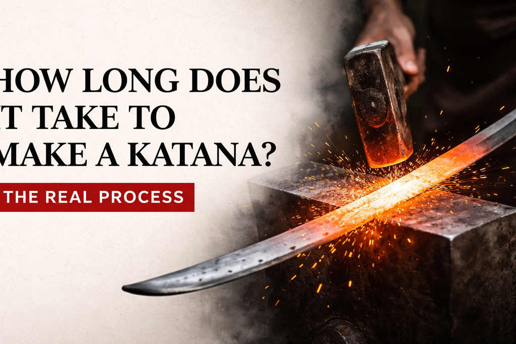 how long does it take to make a katana