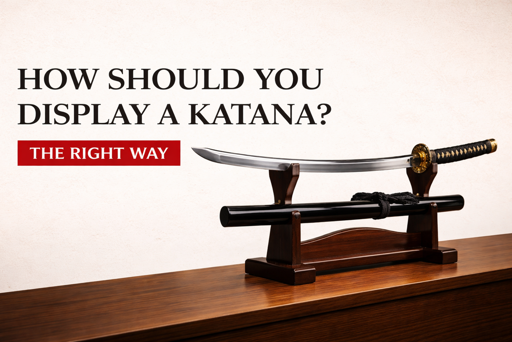 How to Display a Katana in the right way