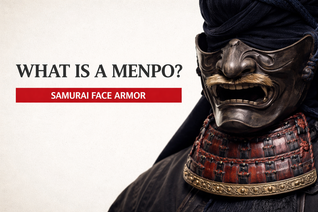 Menpo : The Samurai armor face guard history and types