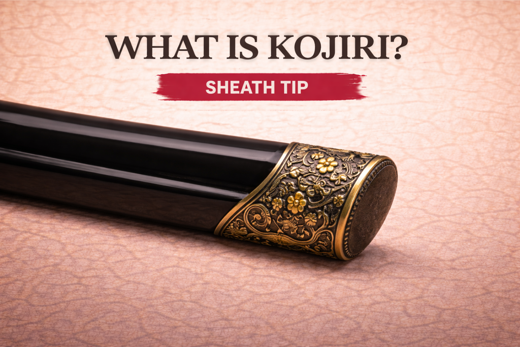 Katana Kojiri Another important katana part on the saya