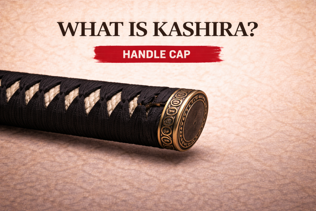 Katana Kashira The little cap at the bottom of the Tsuka