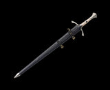 The Moonlit Hand and a Half Sword (golden color handle version)