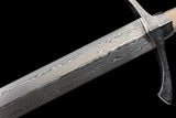 The Moonlit Hand and a Half Sword (Pattern Steel Version)